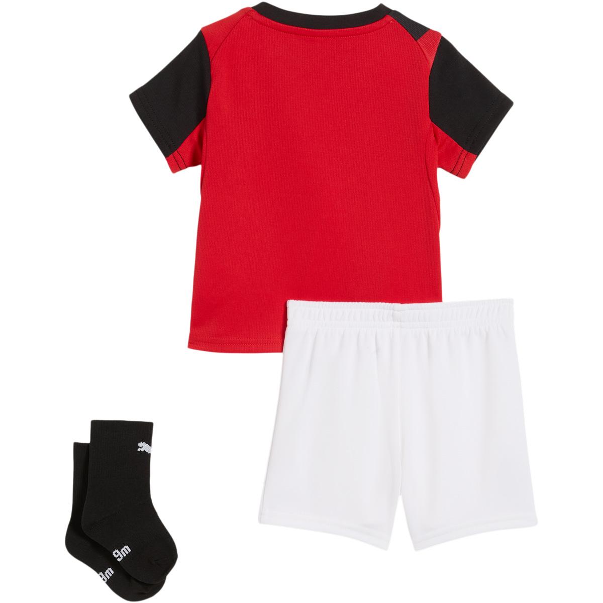 AC Milan 26/27 Baby Hjemmebanesæt Børn PUMA Black-For All Time Red