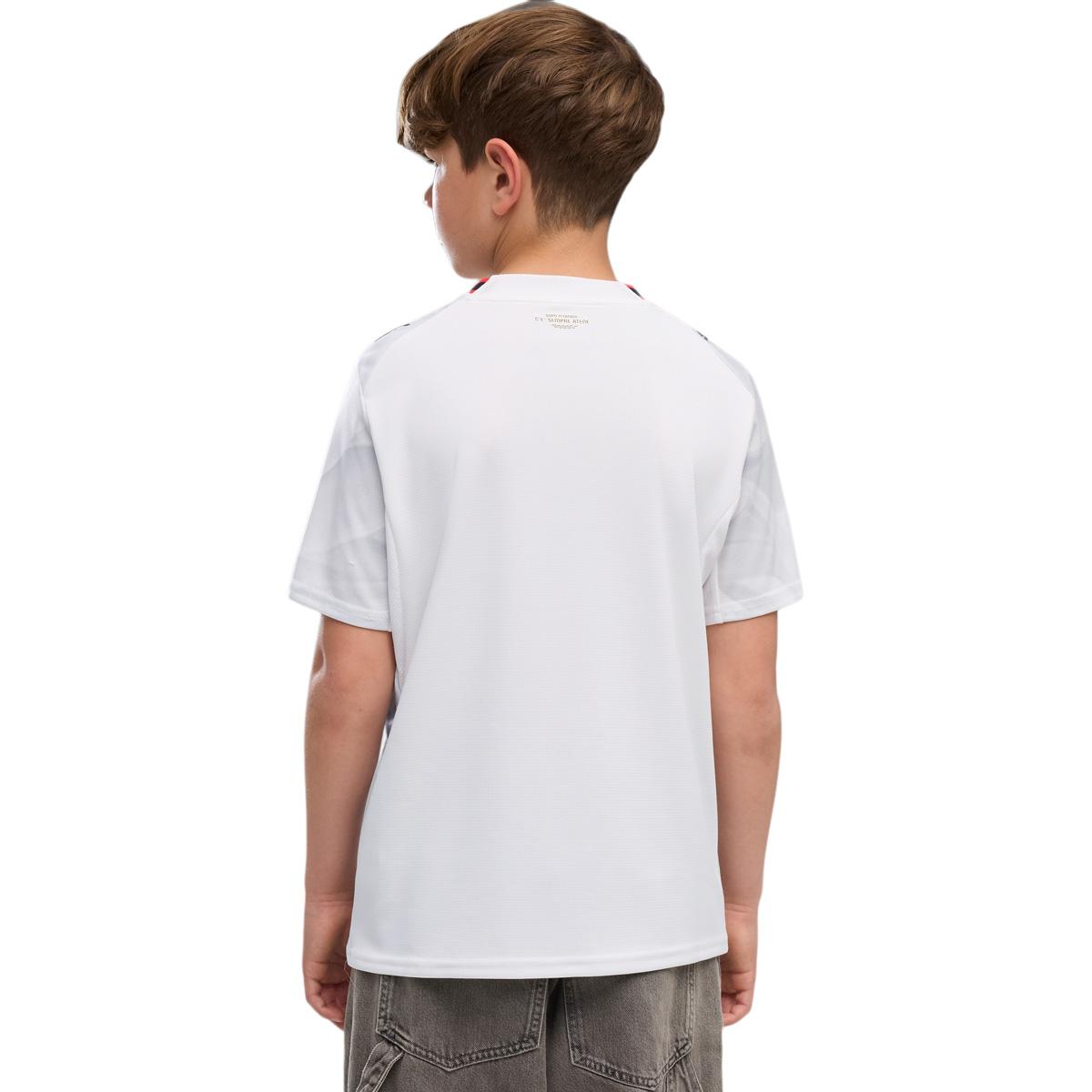 AC Milan 26/27 Udebanetrøje Børn PUMA White-Victory Gold