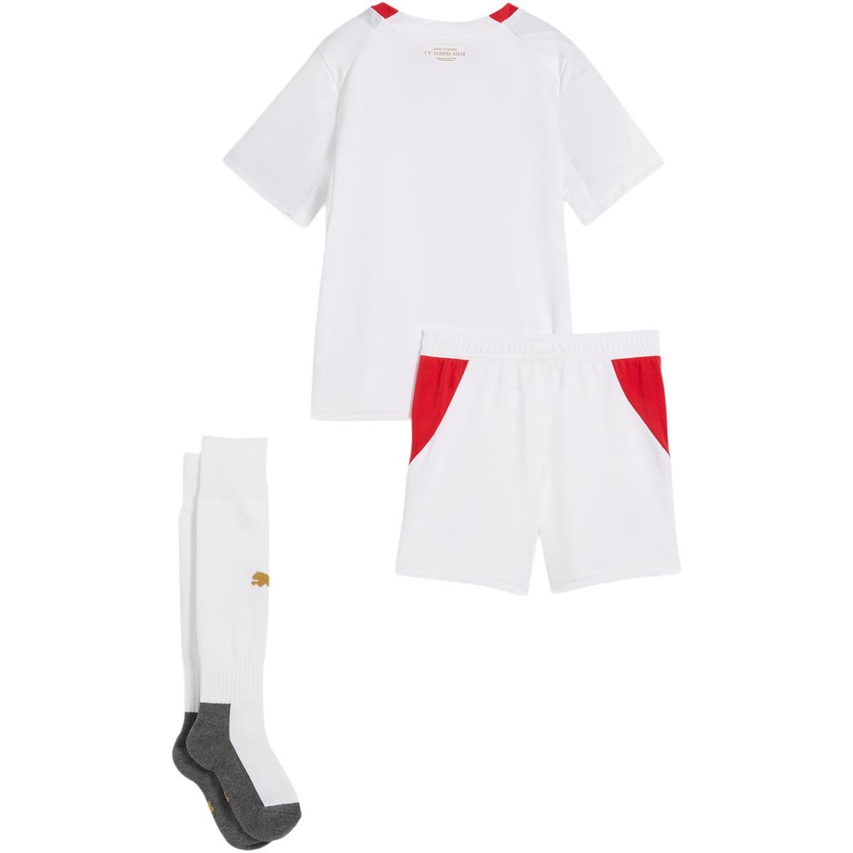 AC Milan 26/27 Udebanesæt Børn PUMA White-Victory Gold