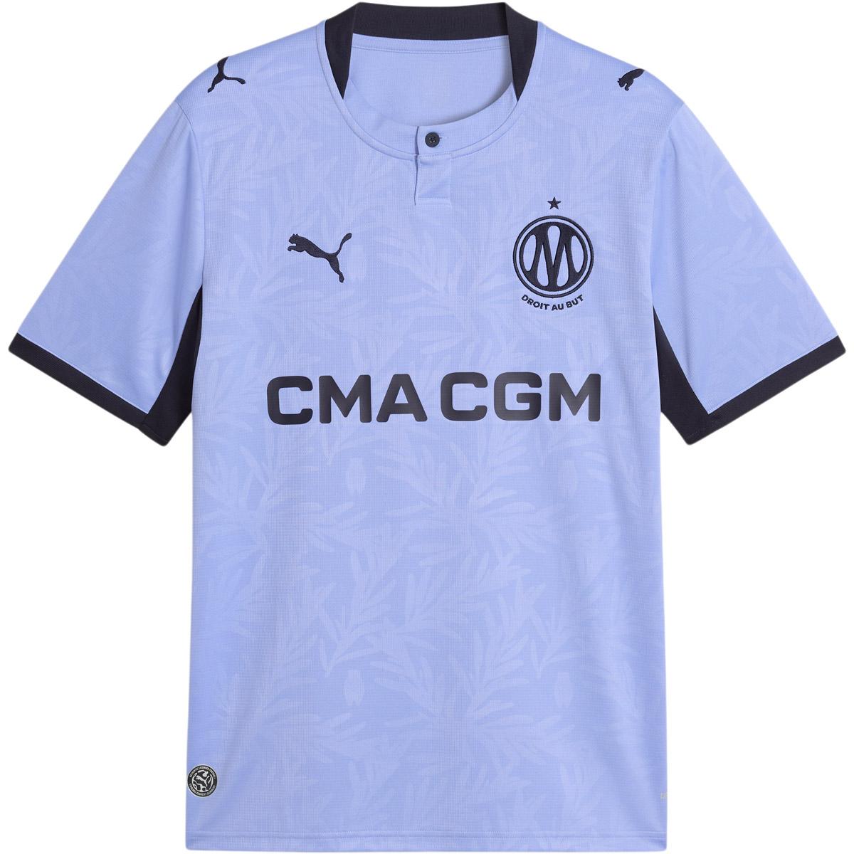 Olympique Marseille 26/27 3. Trøje Børn Lavendar Pop-New Navy