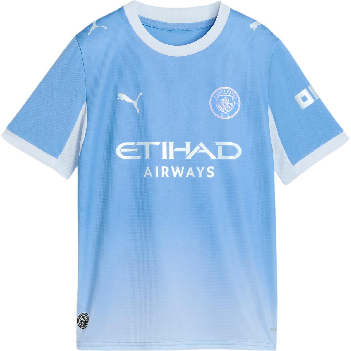 Manchester City 26/27 Hjemmebanetrøje Børn Team Light Blue-Icy Blue