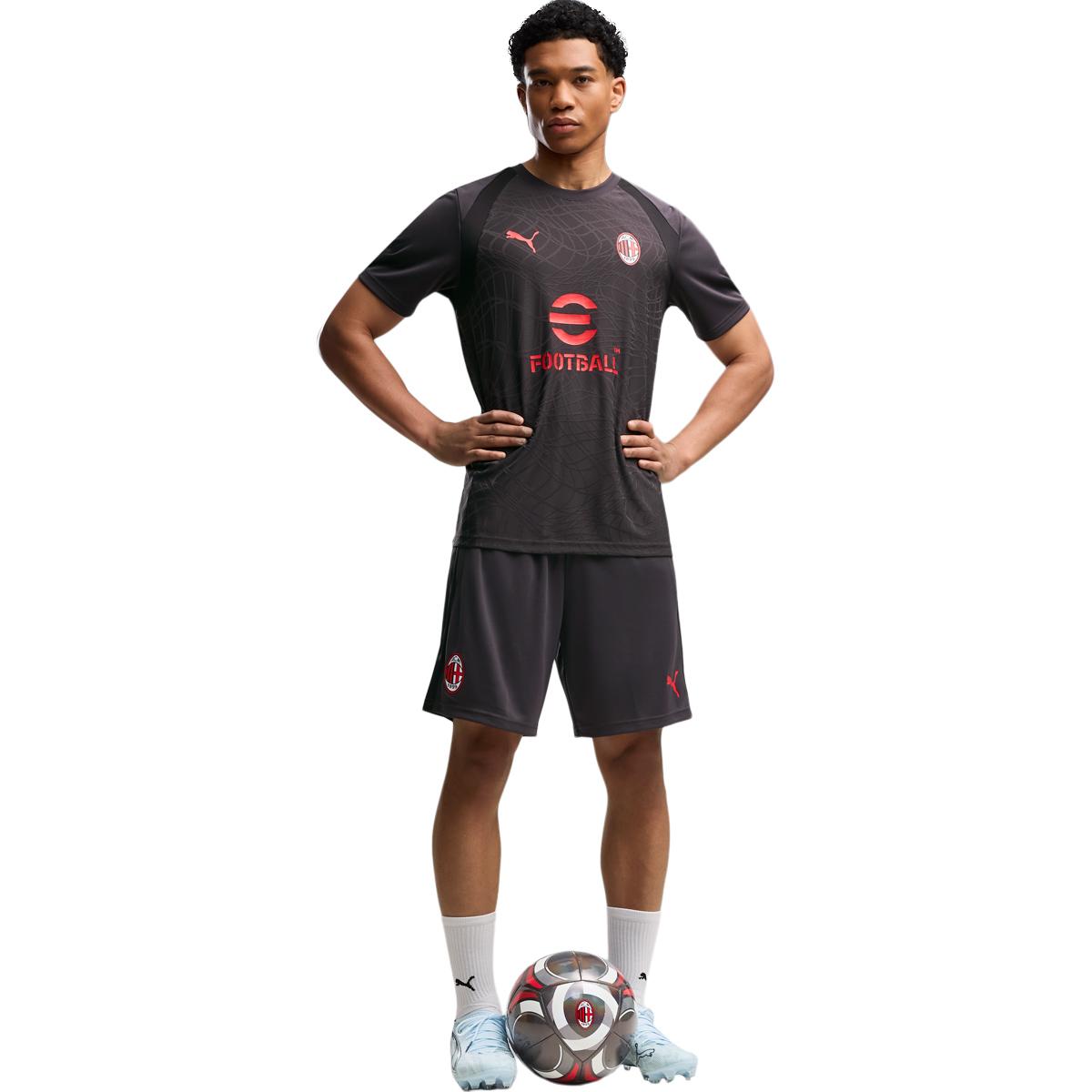 AC Milan Træningsshorts Flat Dark Gray