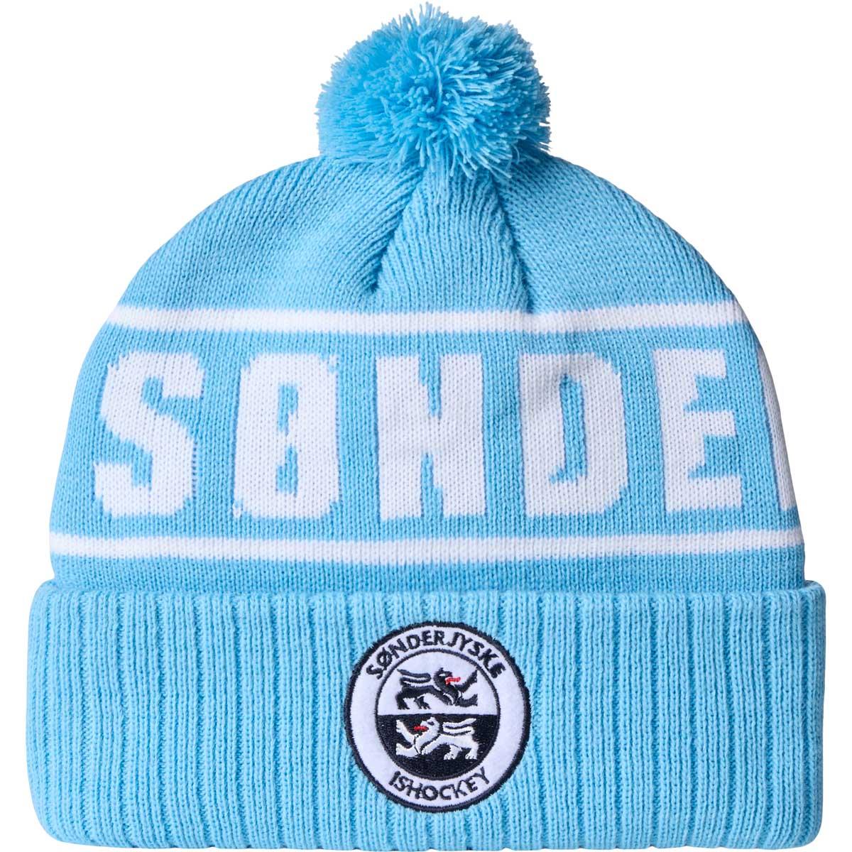 Sønderjyske Ishockey Lue m/Dusk Light Blue