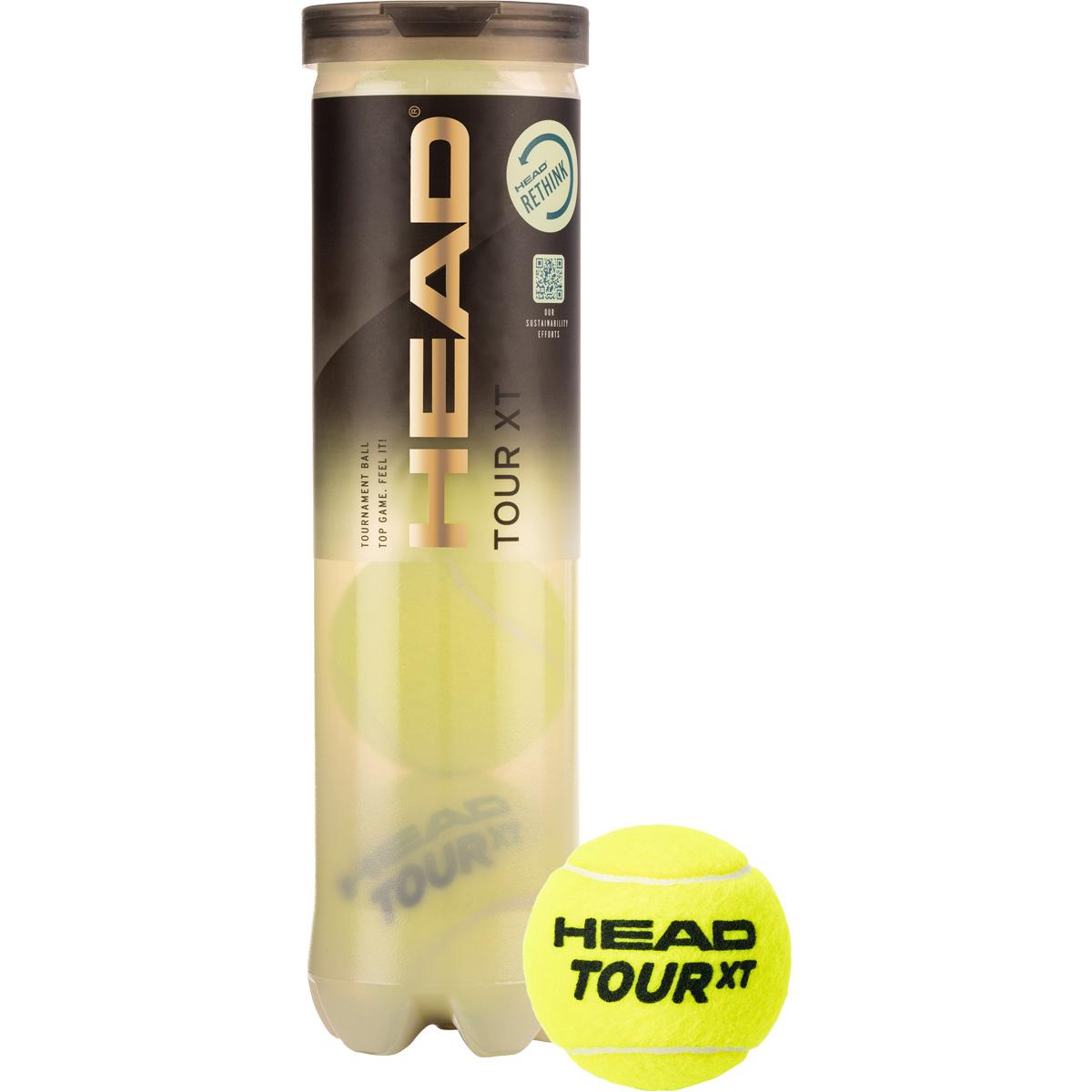 HEAD Tour XT 4-Pack Tennisbolde -