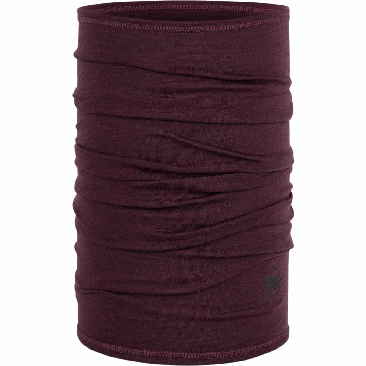 Buff Lightweight Merinould Halsedisse SOLID GARNET