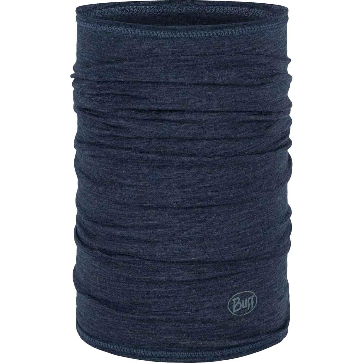 Buff Lightweight Merinould Halsedisse MELANGE NIGHT BLUE