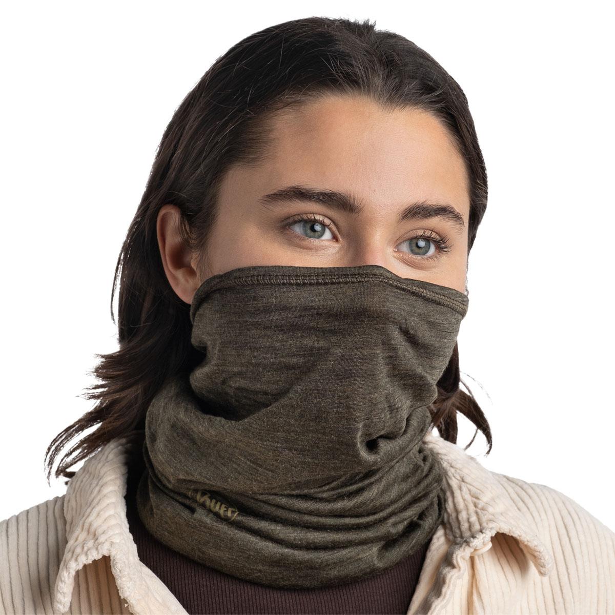 Buff Lightweight Merinould Halsedisse SOLID BARK