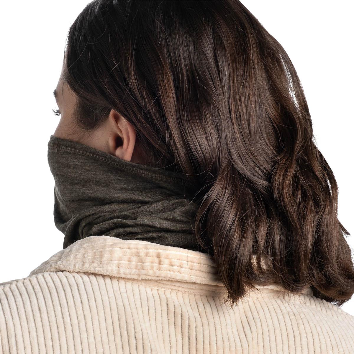 Buff Lightweight Merinould Halsedisse SOLID BARK