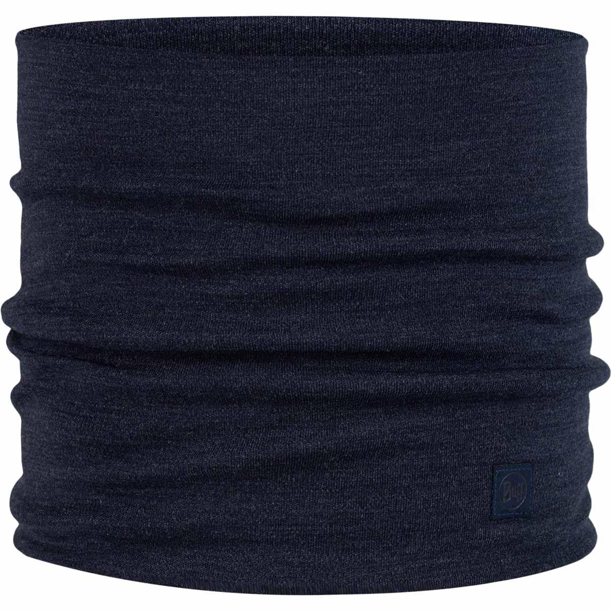 Buff Heavyweight Merinould Halsedisse SOLID INDIGO