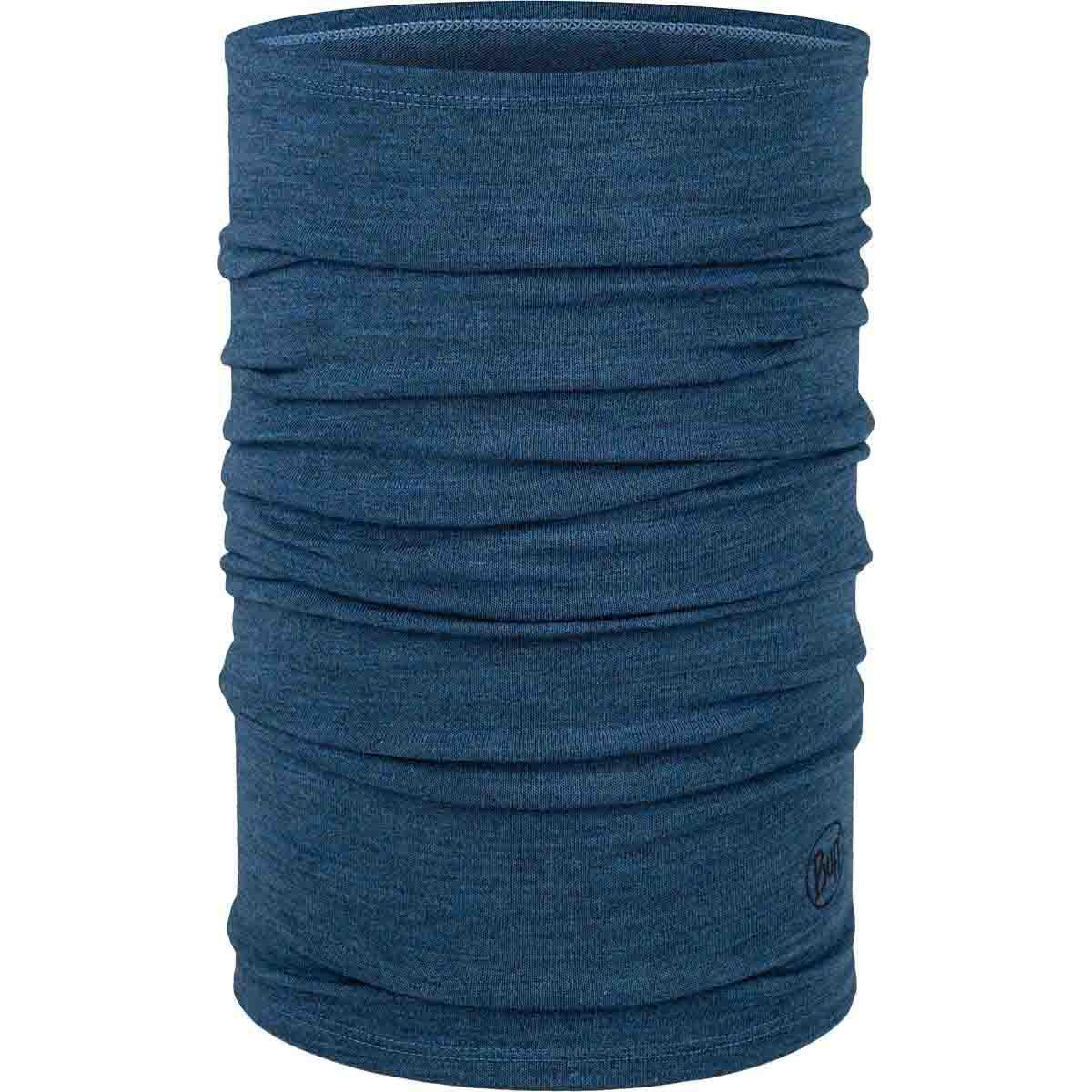 Buff Midweight Merinould Halsedisse Blue