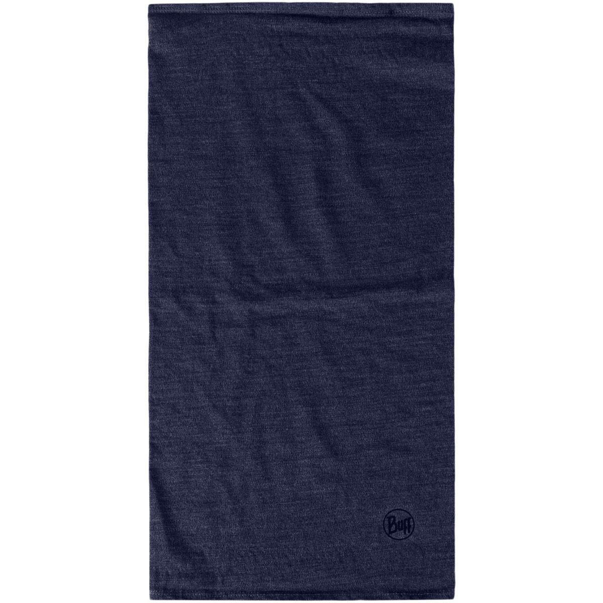 Buff Midweight Merinould Halsedisse MELANGE NIGHT BLUE