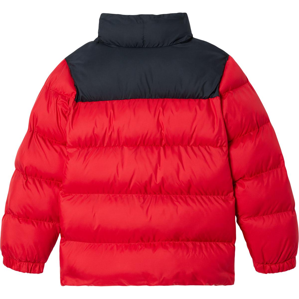 Columbia Puffect Vinterjakke Barn MountainRed,Graphite
