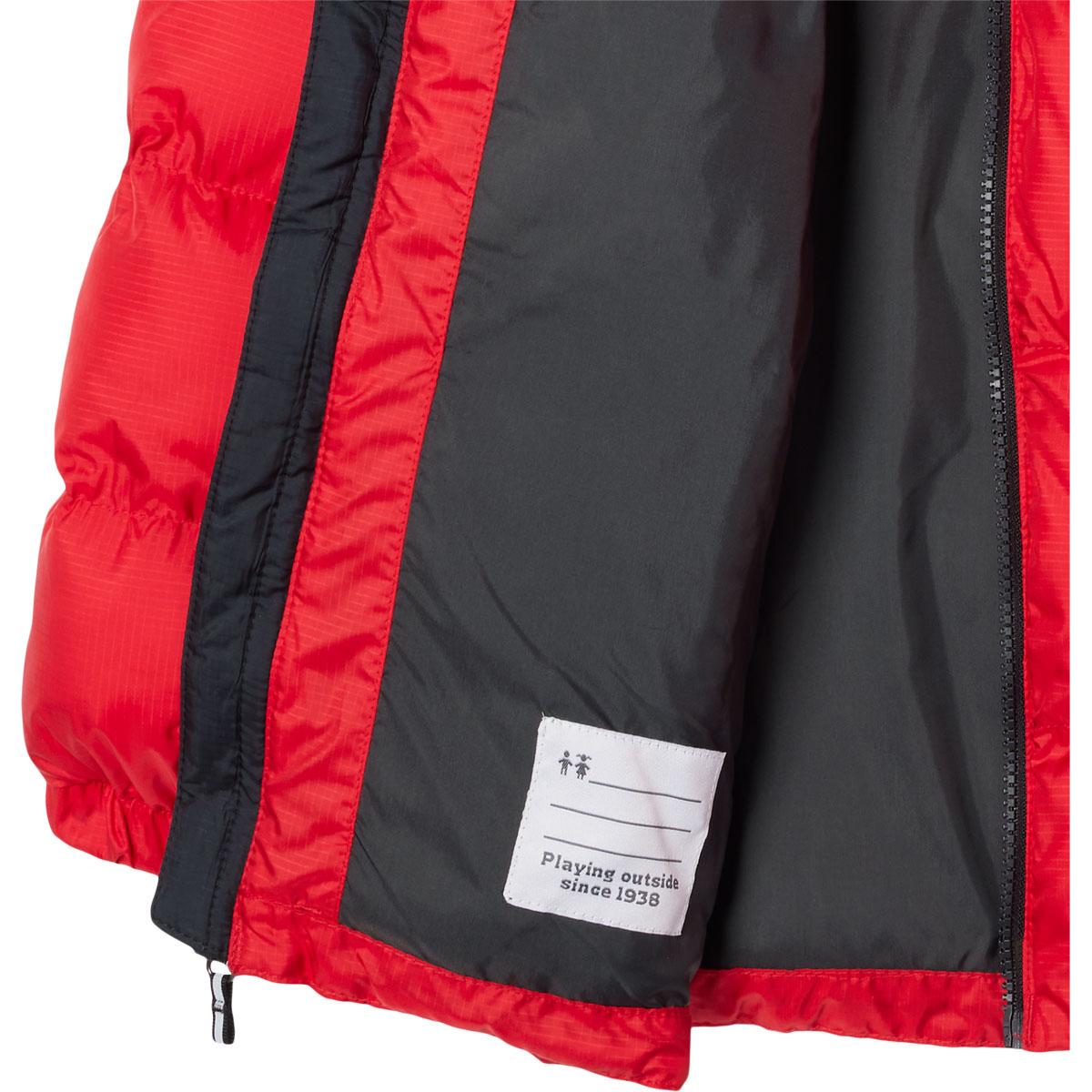 Columbia Puffect Vinterjakke Barn MountainRed,Graphite