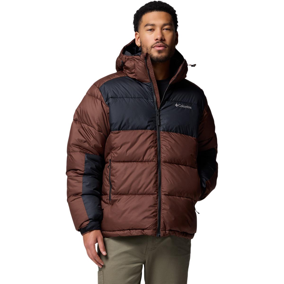 Columbia Pike Lake II Hooded Vinterjakke Herre Brown/Navy