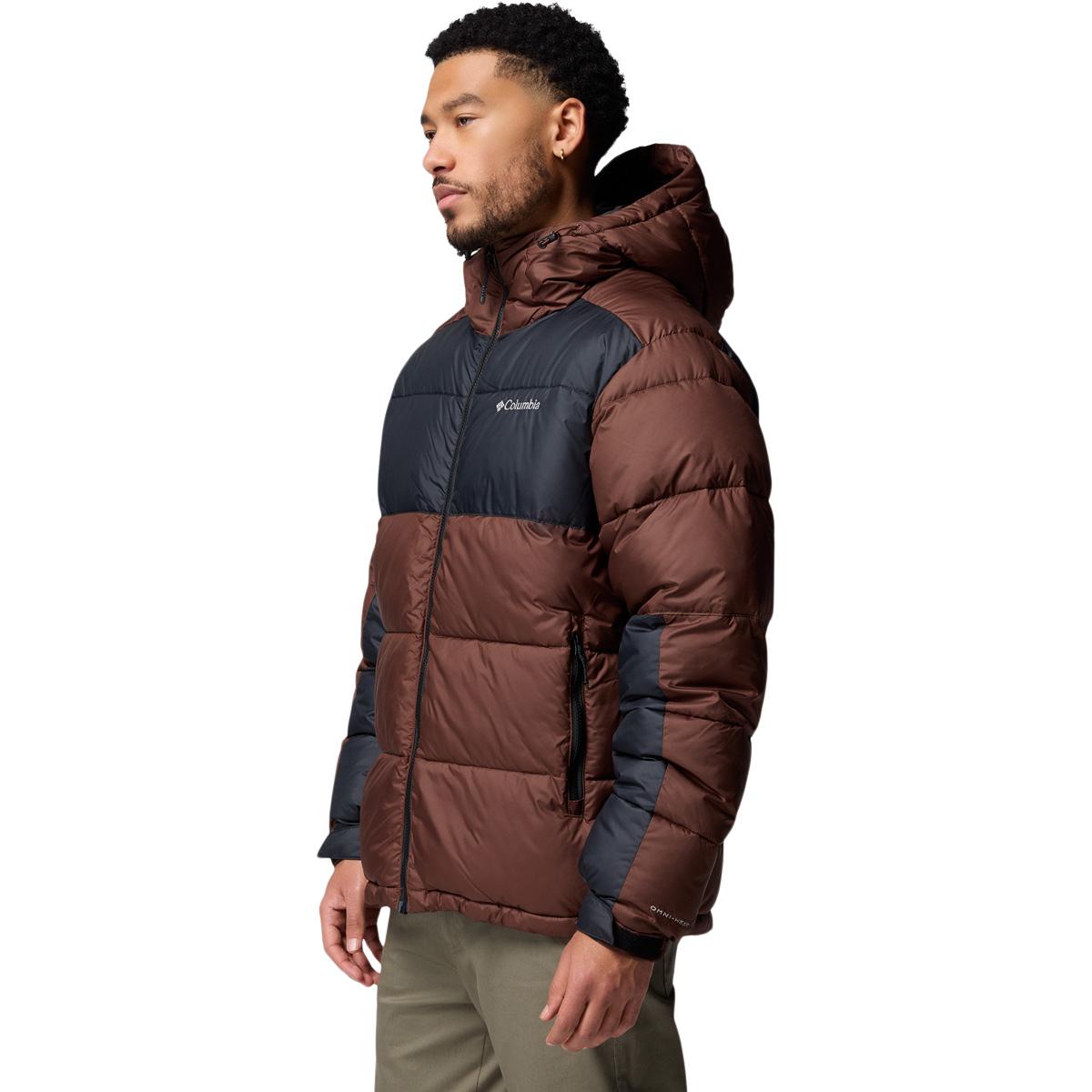 Columbia Pike Lake II Hooded Vinterjakke Herre Brown/Navy