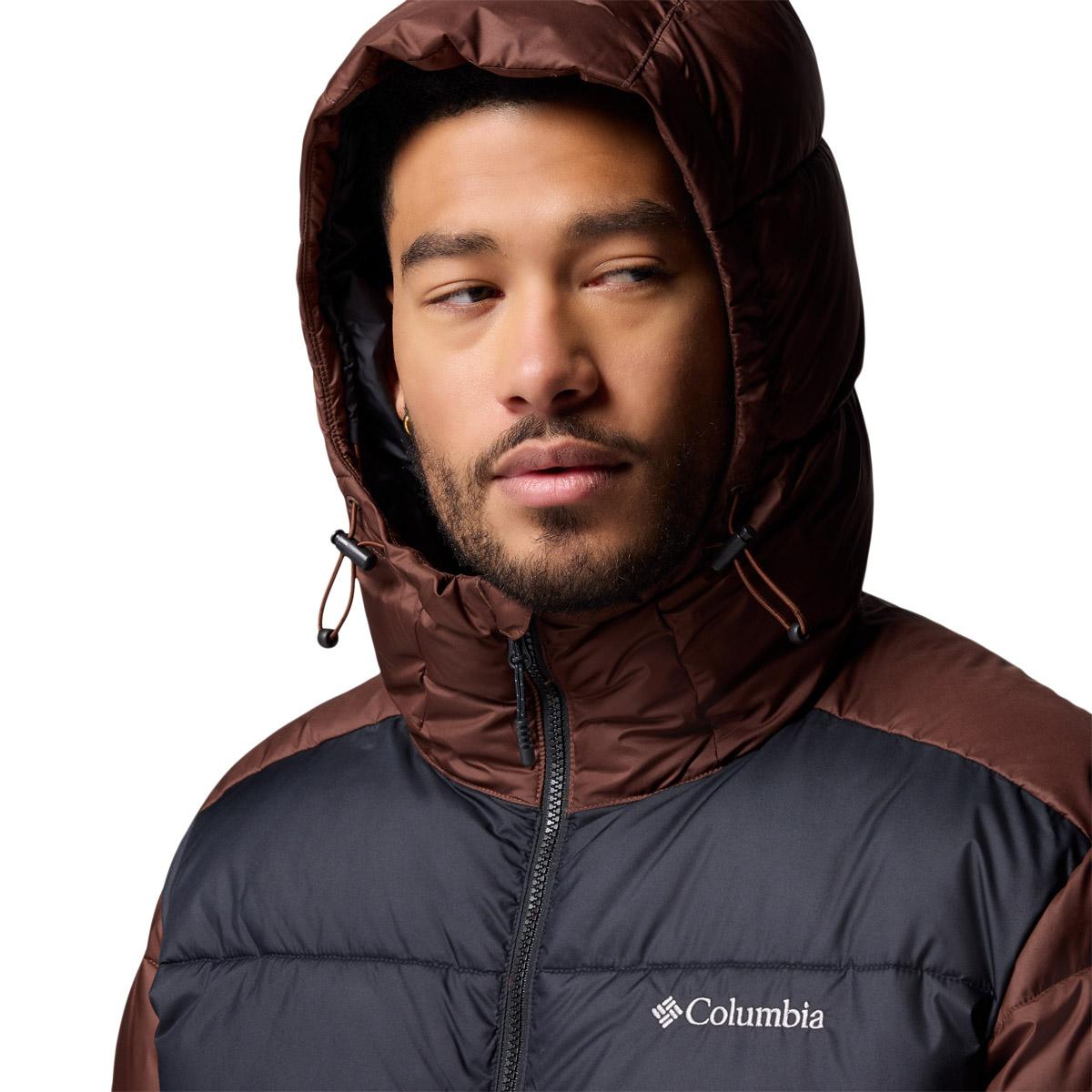 Columbia Pike Lake II Hooded Vinterjakke Herre Brown/Navy