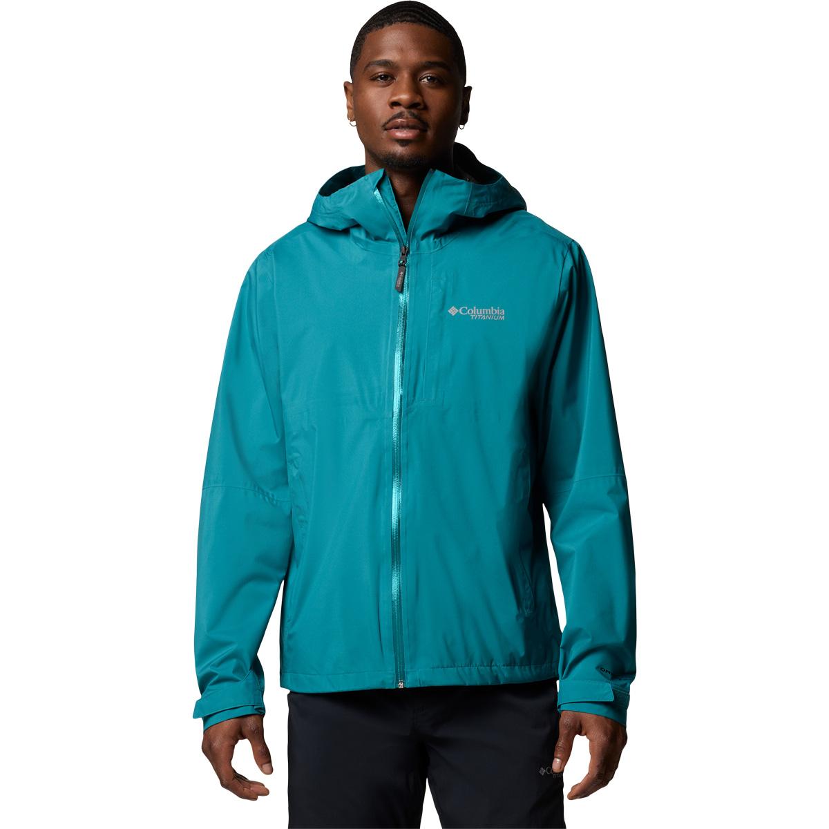Columbia Ampli-Dry II Shell Jakke Herre River Blue