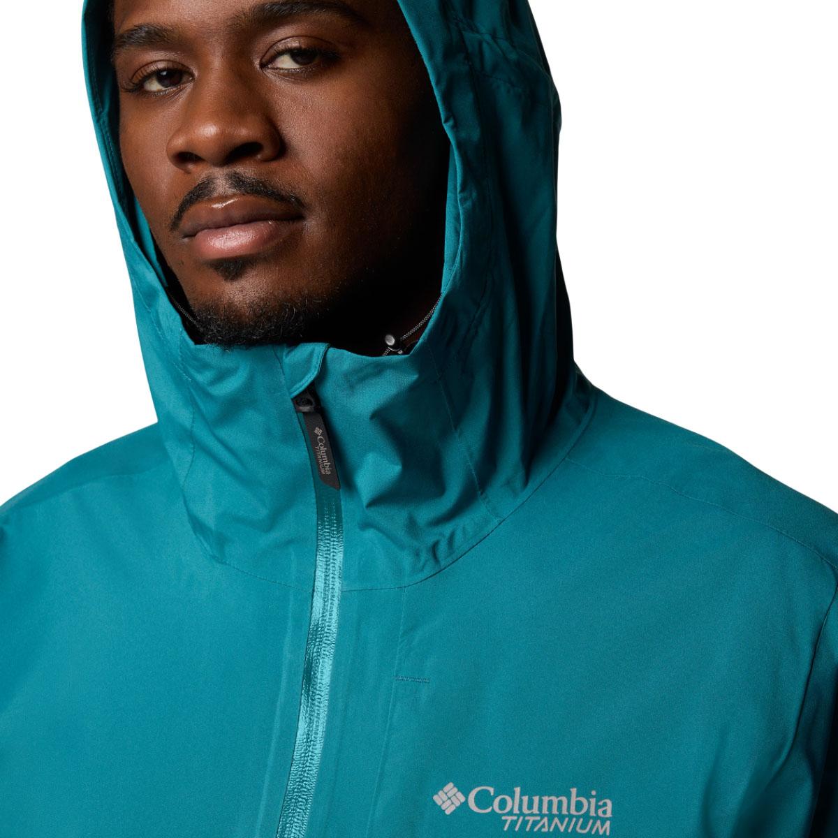 Columbia Ampli-Dry II Shell Jakke Herre River Blue