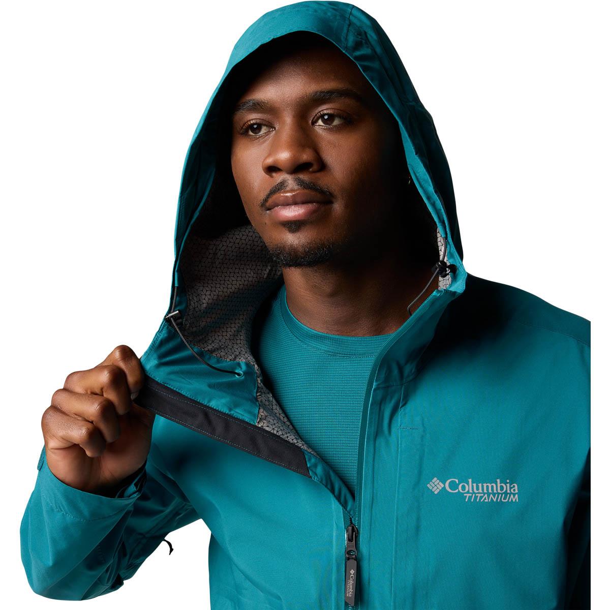 Columbia Ampli-Dry II Shell Jakke Herre River Blue