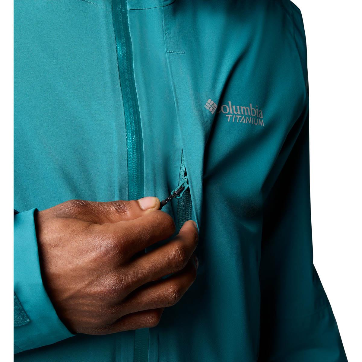 Columbia Ampli-Dry II Shell Jakke Herre River Blue
