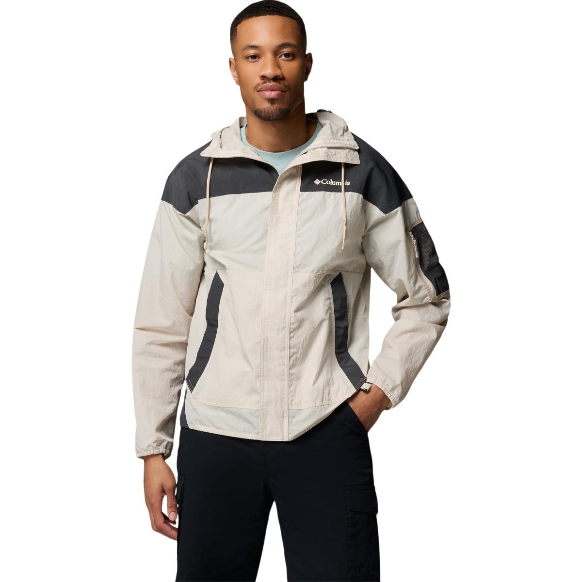 Columbia Challenger II Windbreaker Jakke Herre Beige/Grey