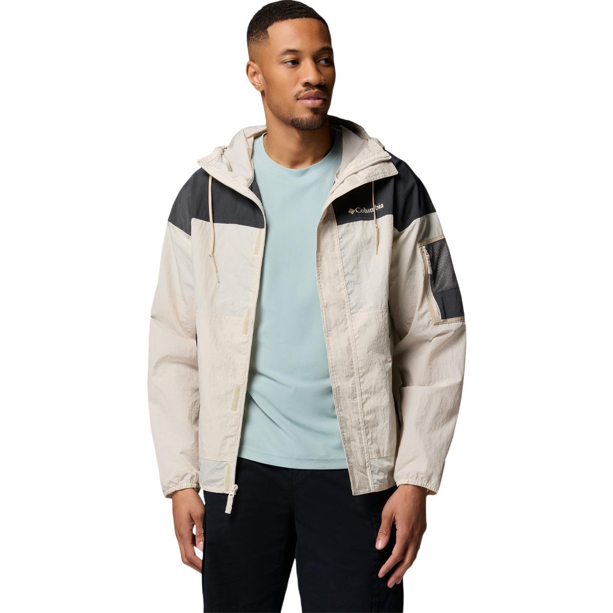 Columbia Challenger II Windbreaker Jakke Herre Beige/Grey