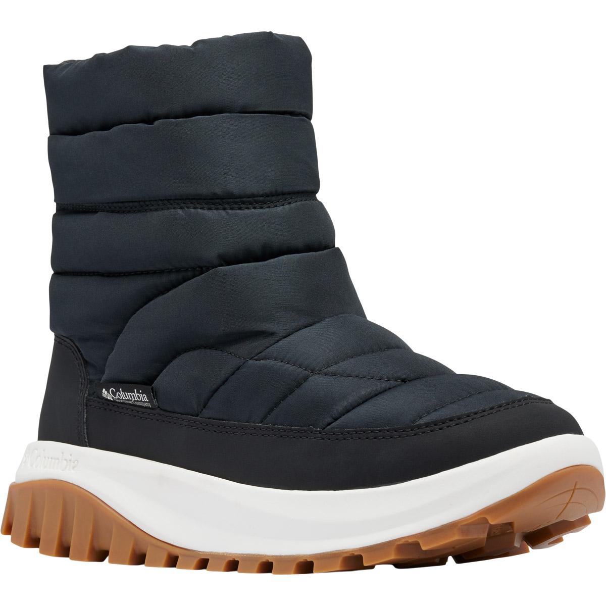 Columbia Snowtrot Vinterstøvler Dame Black, Quarry