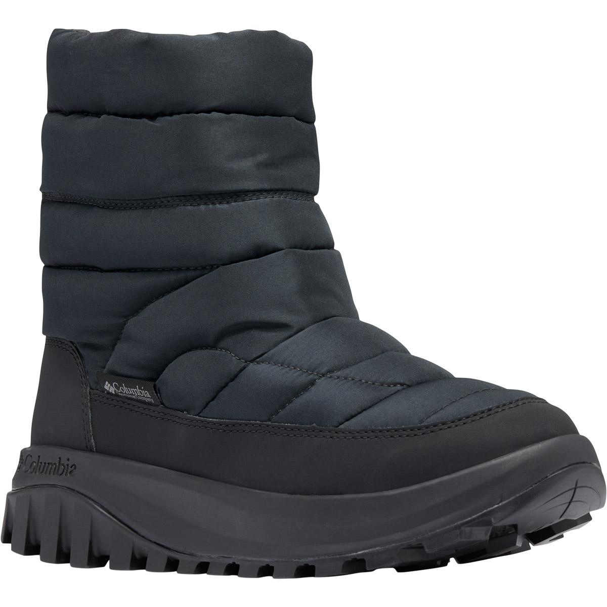 Columbia Snowtrot Vinterstøvler Dame Shark,AcidYellow