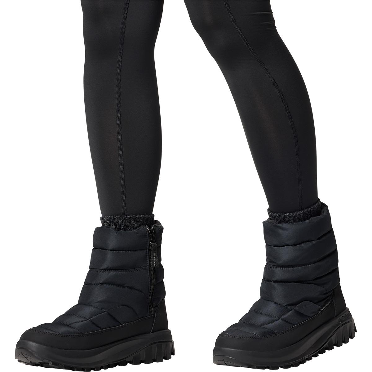 Columbia Snowtrot Vinterstøvler Dame Shark,AcidYellow