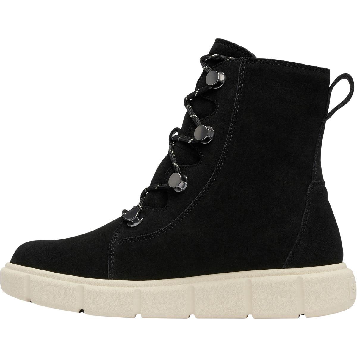 Sorel Explorer III Joan WP Vinterstøvler Dame Black, Quarry