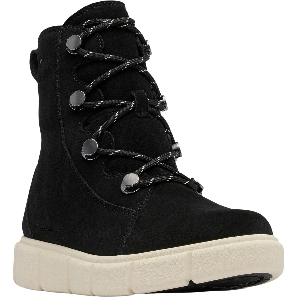 Sorel Explorer III Joan WP Vinterstøvler Dame Black, Quarry