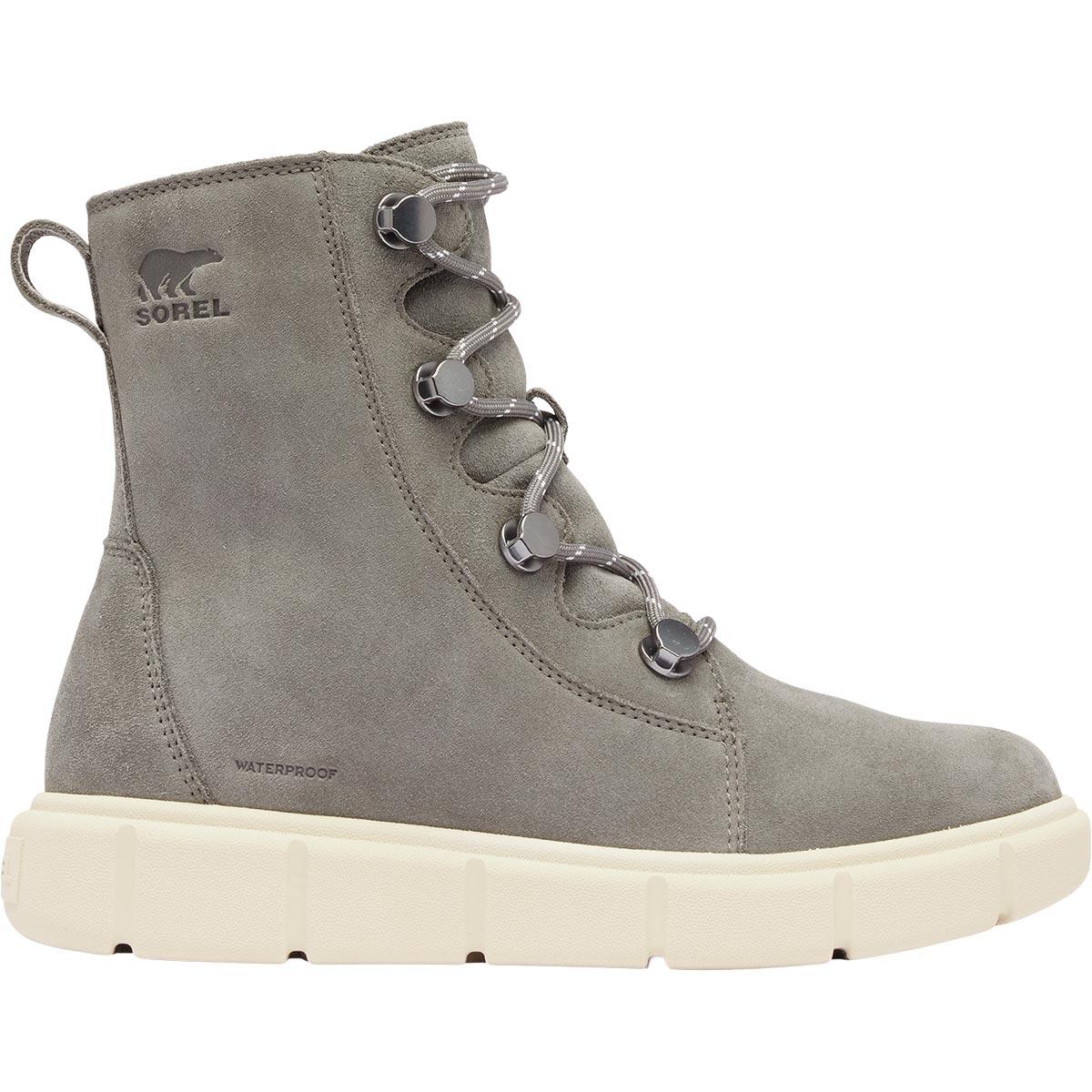 Sorel Explorer III Joan WP Vinterstøvler Dame Quarry,Dove