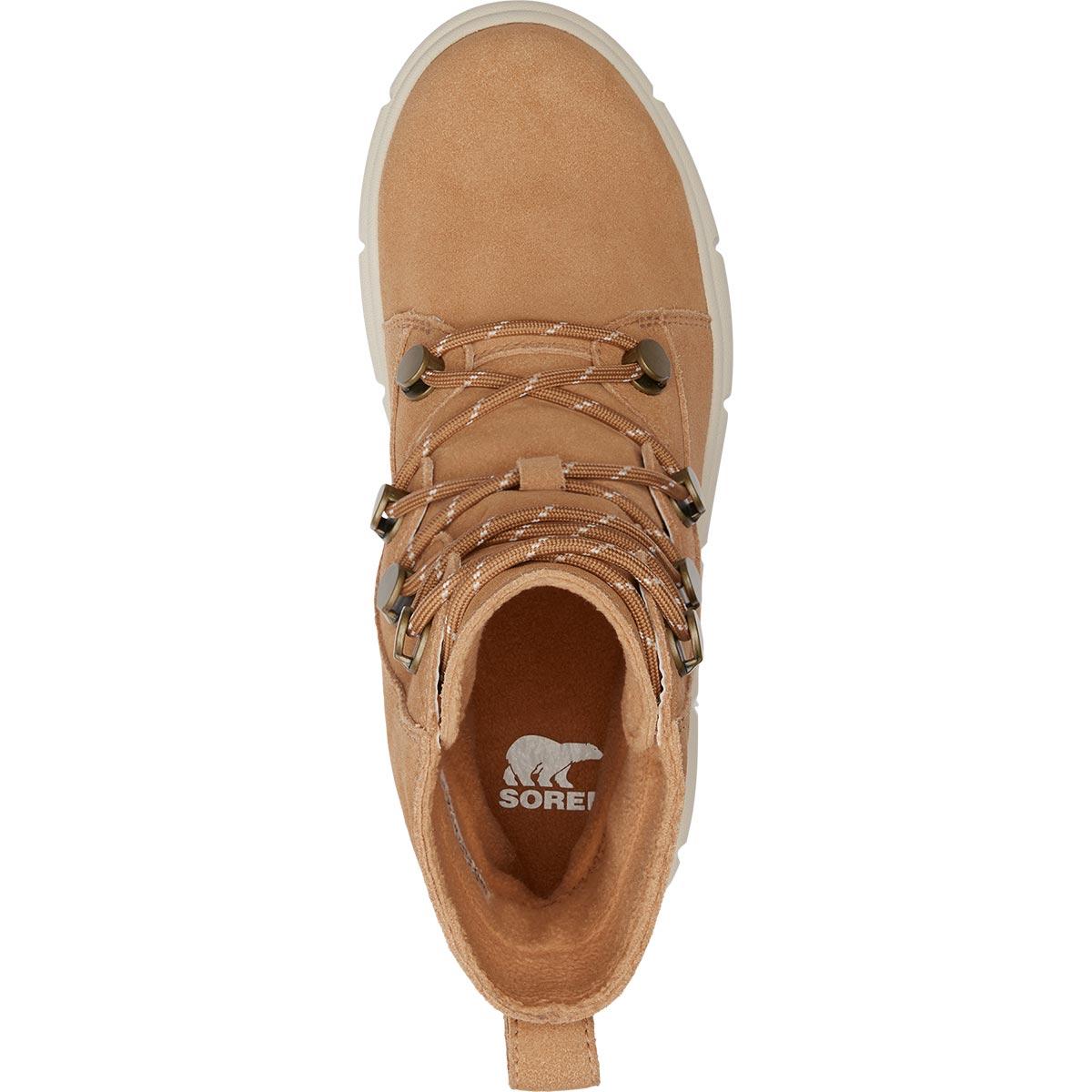Sorel Explorer III Joan WP Vinterstøvler Dame Tawny Buff, Moonstone