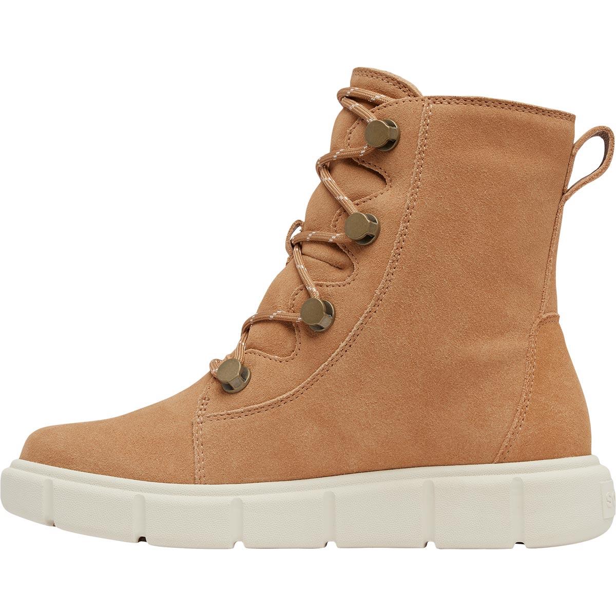 Sorel Explorer III Joan WP Vinterstøvler Dame Tawny Buff, Moonstone