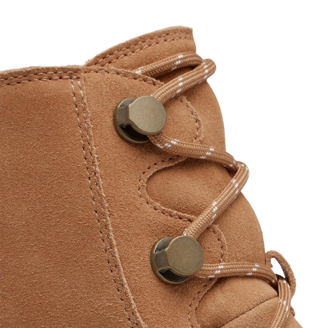 Sorel Explorer III Joan WP Vinterstøvler Dame Tawny Buff, Moonstone