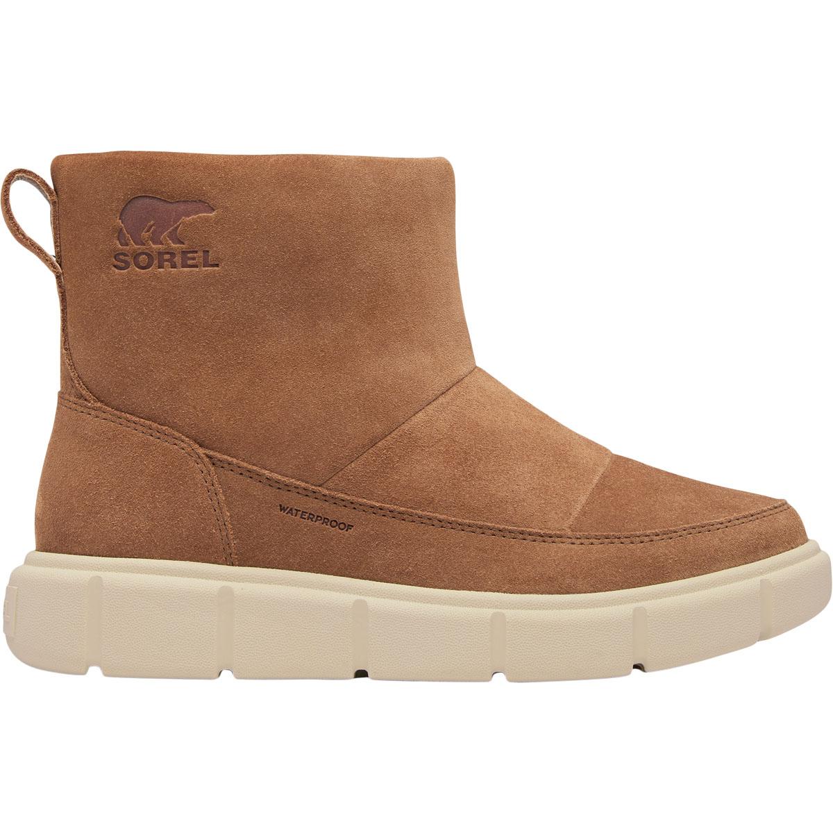 Sorel Explorer III Slip-On WP Vinterstøvler Dame GrizzlyBear,Hickory