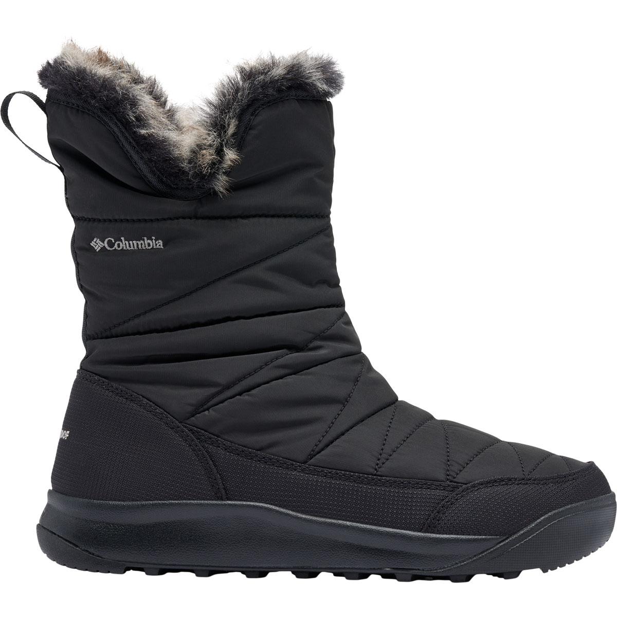 Columbia Minx Slip Vinterstøvler Dame Black, Quarry