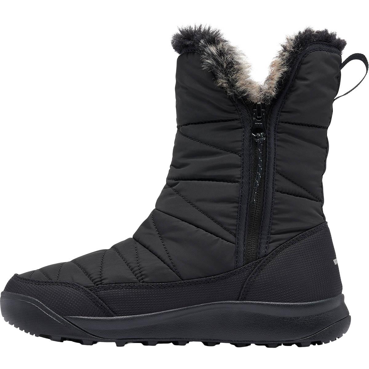 Columbia Minx Slip Vinterstøvler Dame Black, Quarry