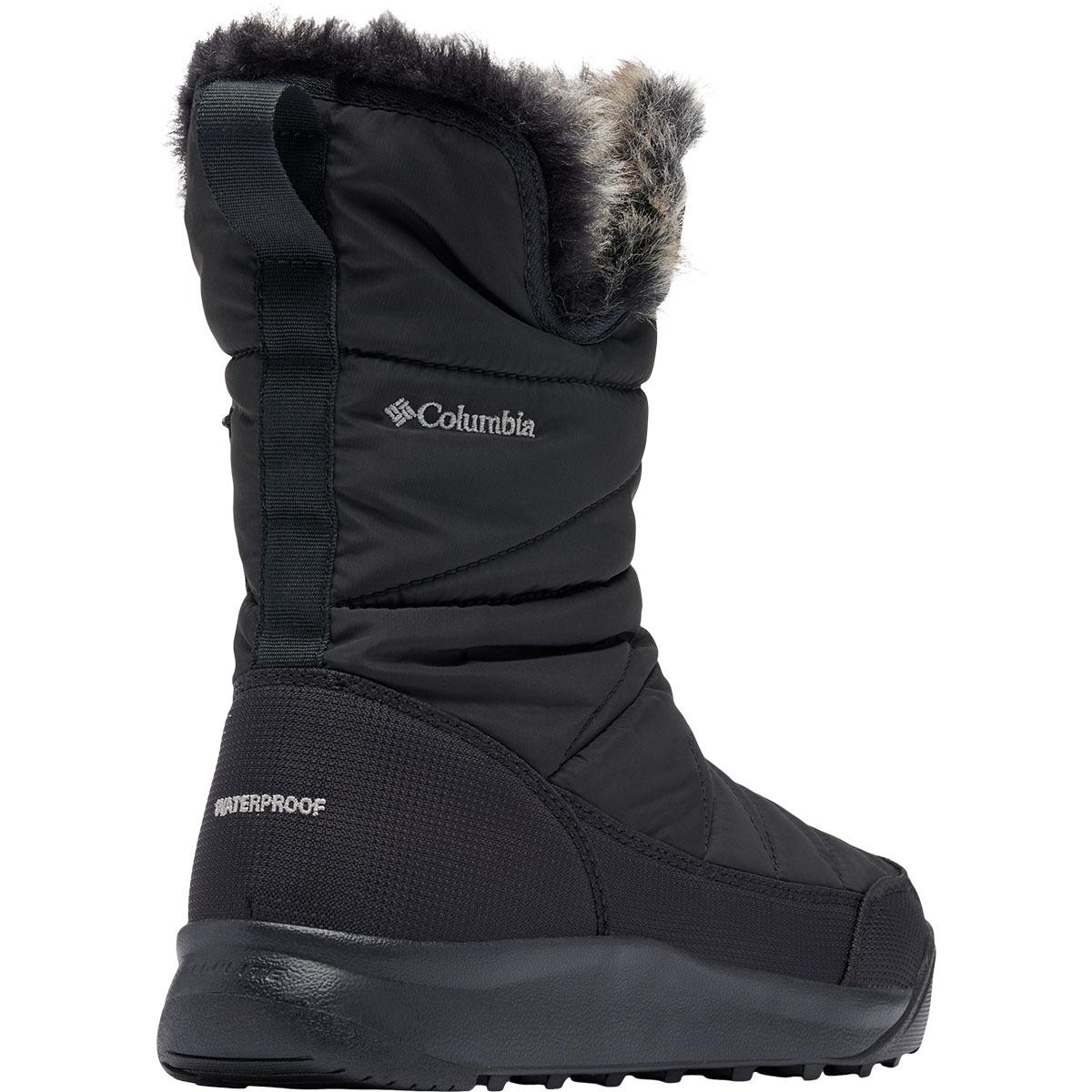 Columbia Minx Slip Vinterstøvler Dame Black, Quarry
