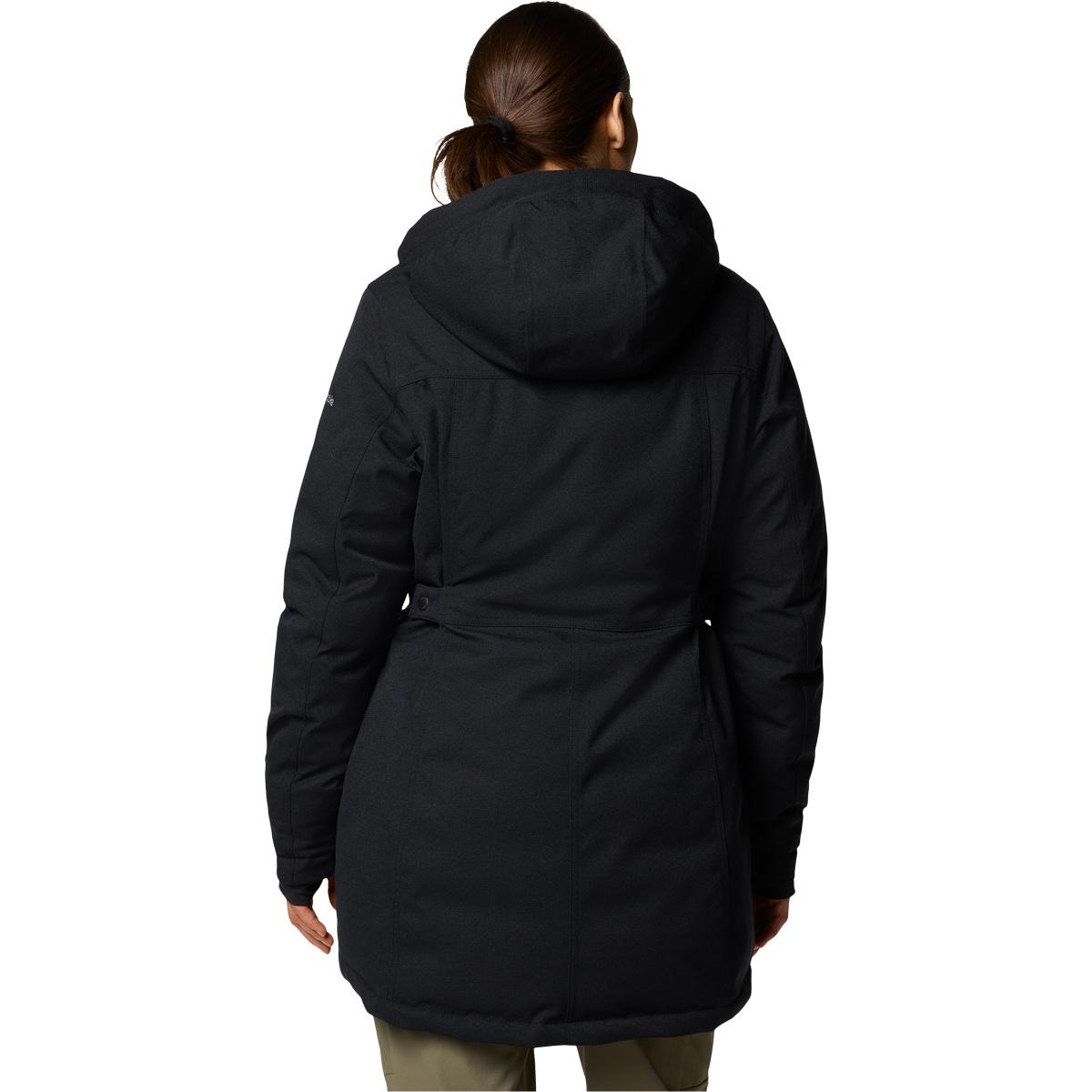 Columbia Alameda Ridge Insulated Parka Vinterjakke Dame Black, Quarry