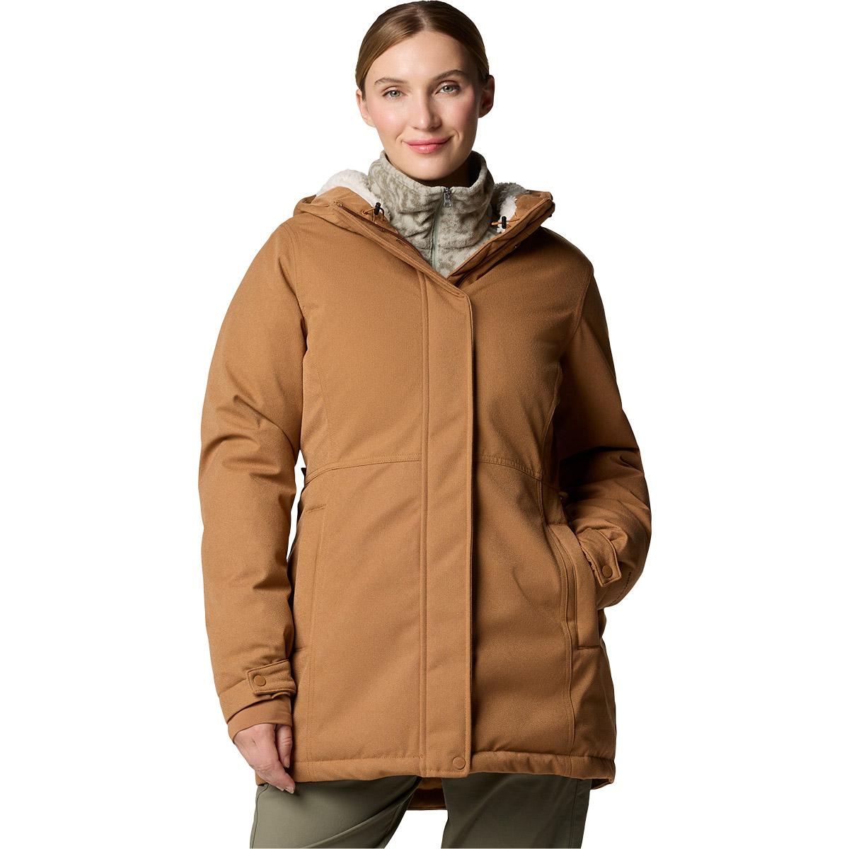 Columbia Alameda Ridge Insulated Parka Vinterjakke Dame Chipmunk