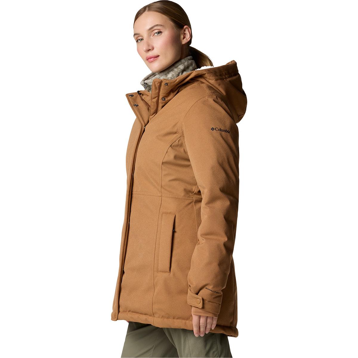 Columbia Alameda Ridge Insulated Parka Vinterjakke Dame Chipmunk