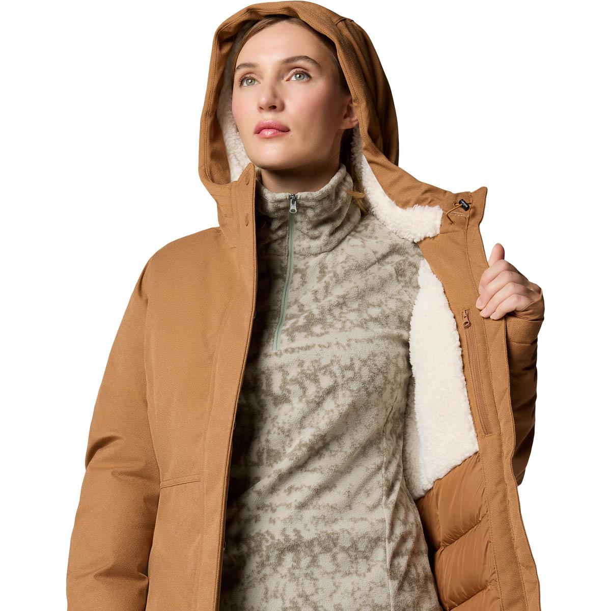 Columbia Alameda Ridge Insulated Parka Vinterjakke Dame Chipmunk
