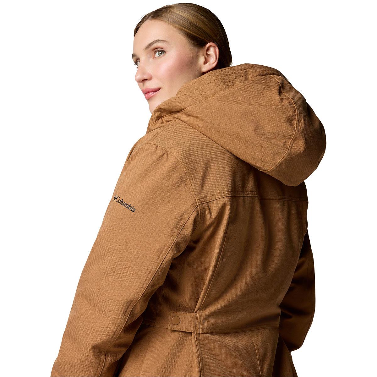 Columbia Alameda Ridge Insulated Parka Vinterjakke Dame Chipmunk