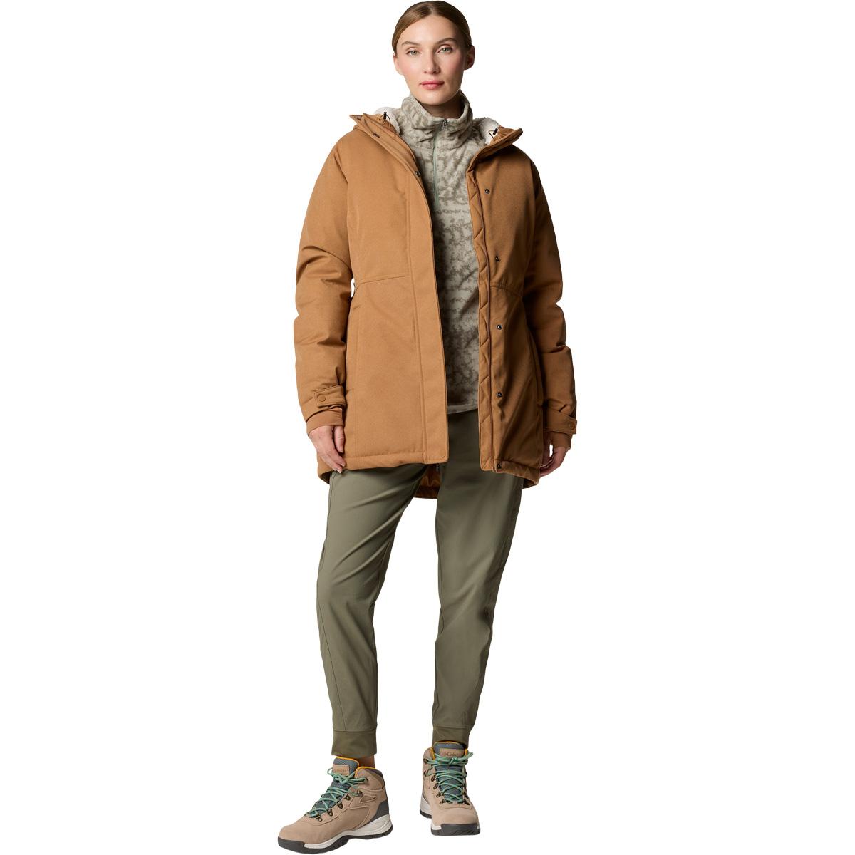 Columbia Alameda Ridge Insulated Parka Vinterjakke Dame Chipmunk