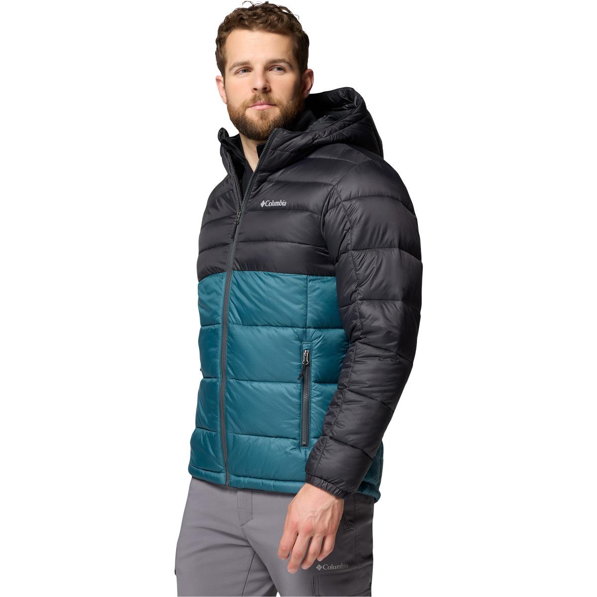 Columbia Buck Butte II Insulated Hooded Vinterjakke Herre Black/Blue