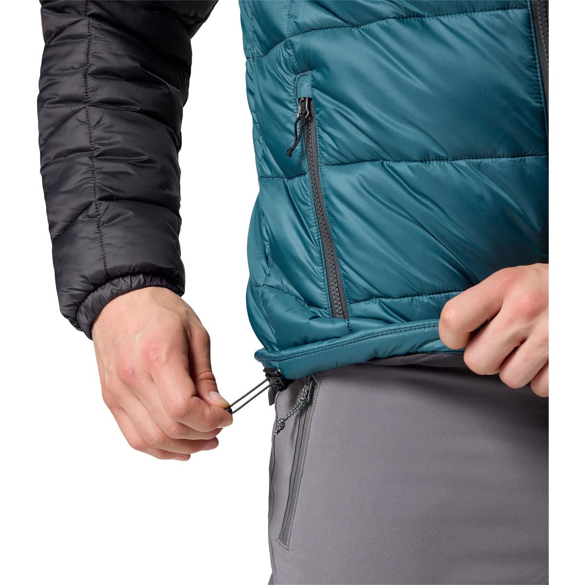 Columbia Buck Butte II Insulated Hooded Vinterjakke Herre Black/Blue