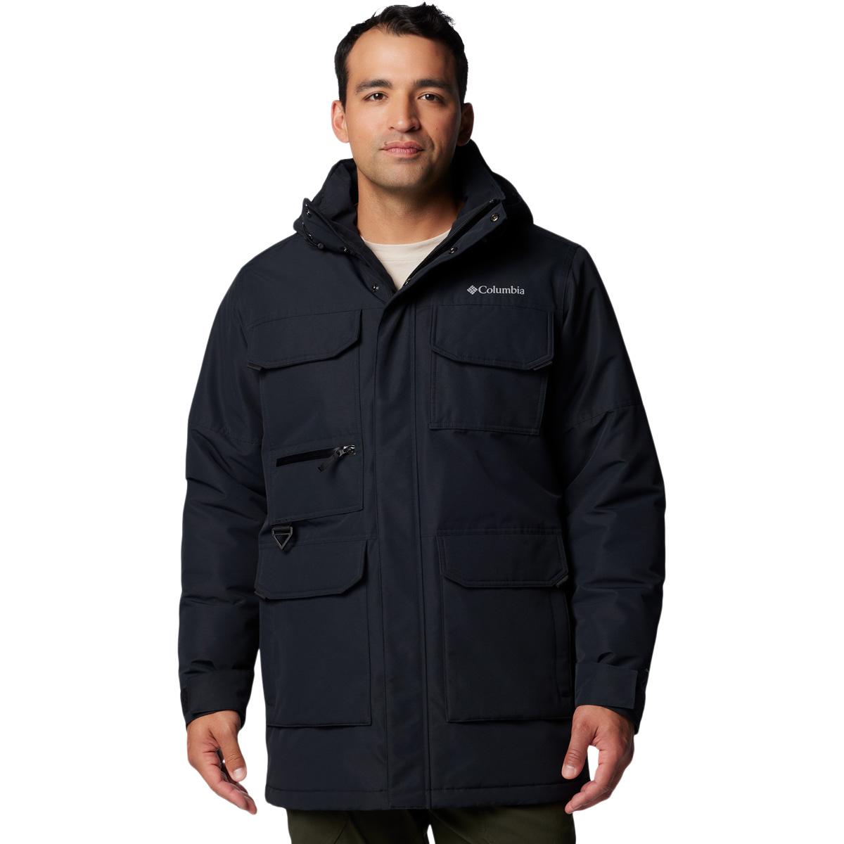 Columbia Landroamer II Parka Vinterjakke Herre Black, Quarry