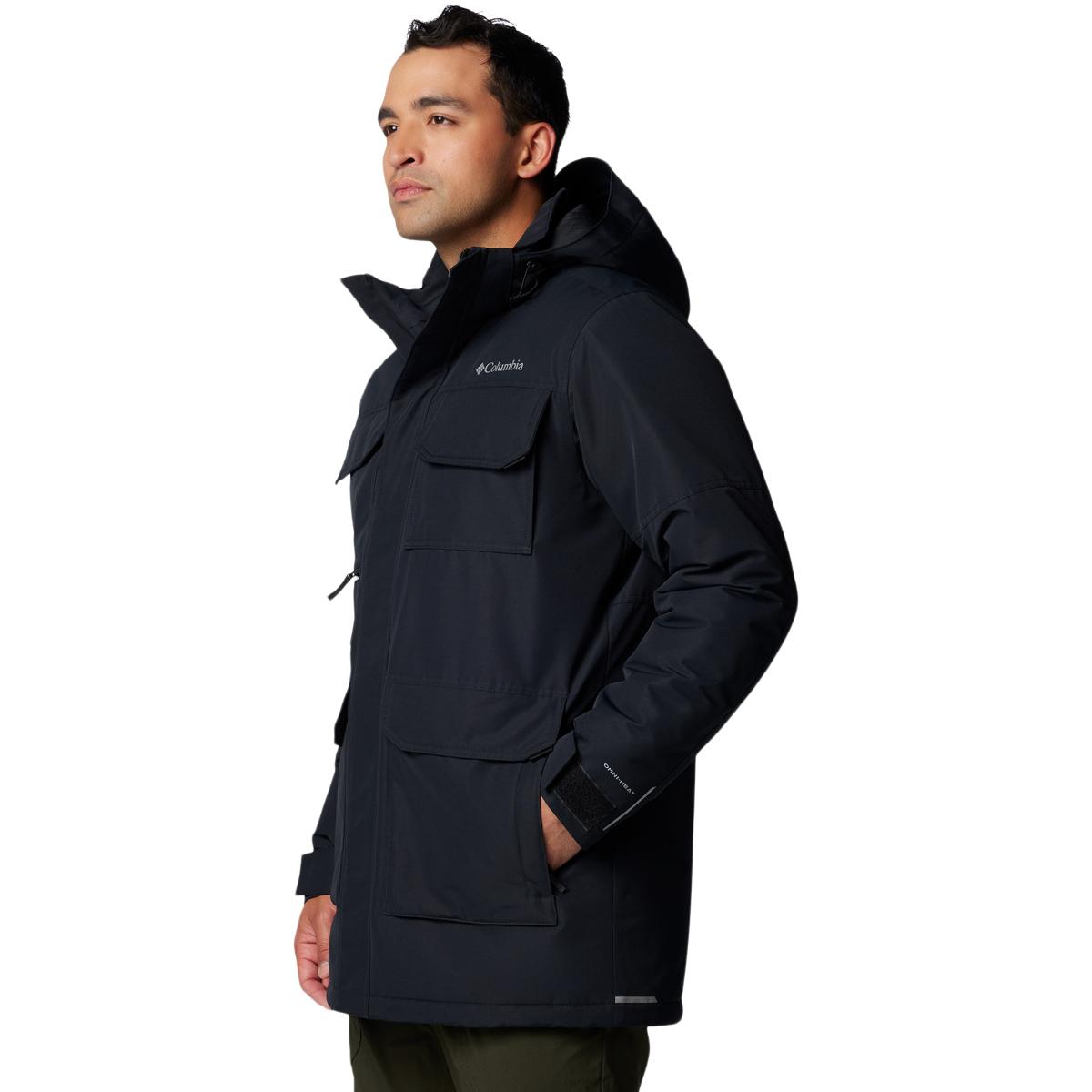 Columbia Landroamer II Parka Vinterjakke Herre Black, Quarry
