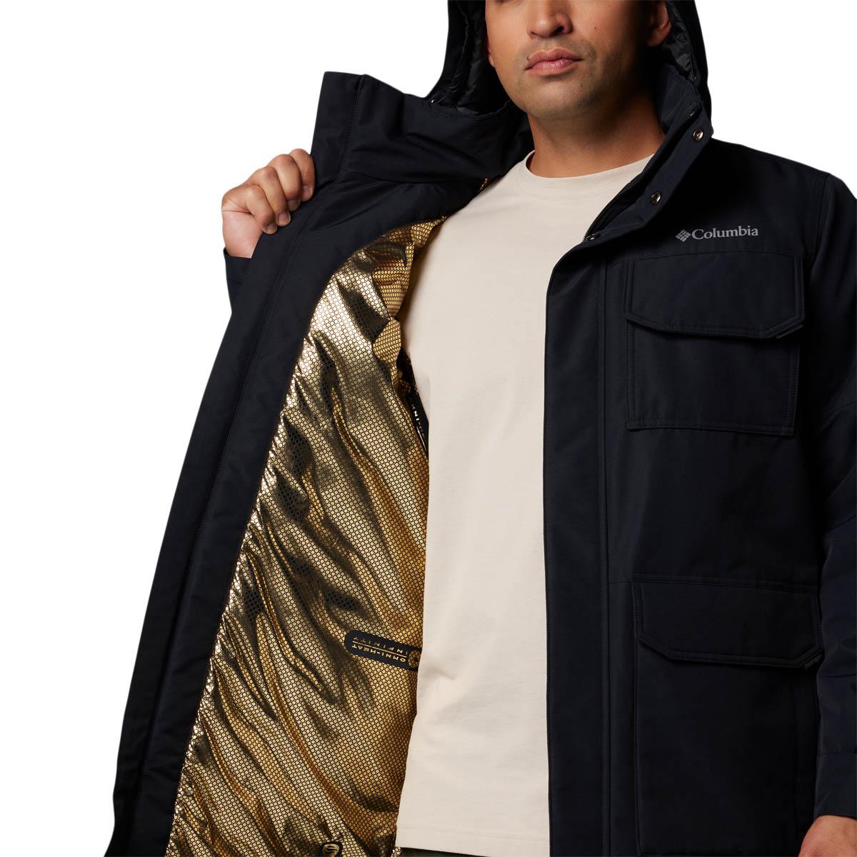 Columbia Landroamer II Parka Vinterjakke Herre Black, Quarry
